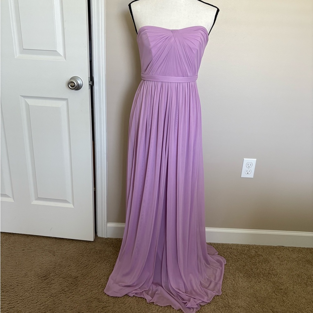 Lavender bridesmaid dress